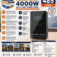 INVERSOR SOLAR SUMRY 4000W NUEVOS EN CAJA!!!! - Img 51476298