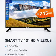 40" SMART TV HD MILEXUS - Img 56816744