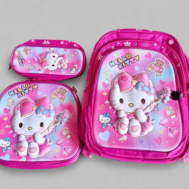 Mochilas infantiles 3 en 1 por unidad 18 USD Por docena 12 USD - Img 123379920