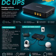 60USD (nuevo precio) 🔋 MARSRIVA Smart Mini DC UPS – ¡No te quedes sin conexión! Mantén tu router, módem - Img 57501439