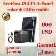 Ecoflow Delta 3+panel solar de 510w+cable de 2,5 metros - Img 57380180