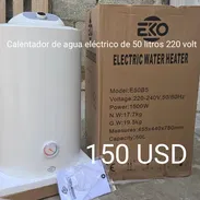 Calentador de agua eléctrico de 50 litros - Img 55725075
