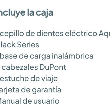 Cepillo de dientes eléctrico Aquasonic Black Series con 8 cabezales y estuche de viaje 🌐 - 7/7