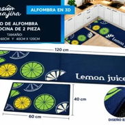 *Set de 2 alfombras para cocina 3D muchos modelos - Img 58159835