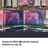 🎮 Mando Xbox Edición Especial 💖 I Heart Breaker – Diseño único en rosa y azul 📦 Sellados en caja 💵 Solo 80 USD ¡H - Img 57059326