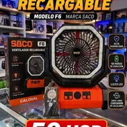 Ventilador Recargable - Img 57686386