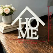 Cartel decorativo con la palabra Home - Img 57759663