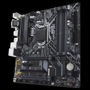 Kit Motherboard GIGABYTE B360M D3H GSM 8va/9na Gen con micro i3 de 8va y RAM 4GB DDR4 + su chapilla y CD de instalación - Img 124204342