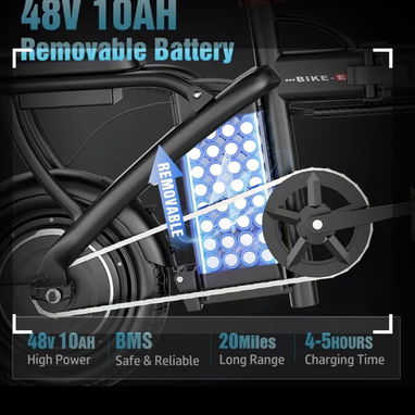 Bicicleta eléctrica  plegable - Img 123074837