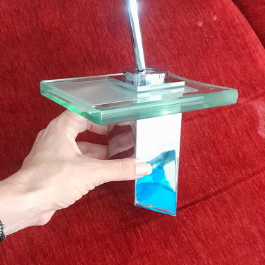 Llave mezcladora monomando de lujo para lavamanos - 3/4