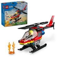 LEGO City 60411 Fire Rescue Helicopter 85 Pcs - Img 56899949