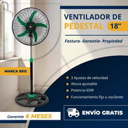 Ventilador de pedestal EKO 18" 🚘 ENVÍO GRATIS - Img 56033659