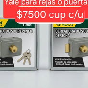 Yale para rejas o puertas en venta - Img 57005002