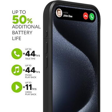 đ COVER POWER BANK MOPHIE JUICE PACK IPHONE 15, 2400MAH, CARGA + PROTECCIĂN â ENVĂO DISPONIBLE HABANA + GARANTĂA - Img 93176954