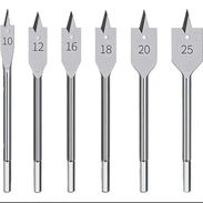 Set de barrenas planas para madera/ Brocas planas - Img 58394953