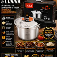 🥘LO VITAL EN LA COCINA 🥘OLLA PRESION 5 L CHINA. MENSAJERÍA CON FACTURA Y GRANATÍA. 📲 54833699 - Img 55808664