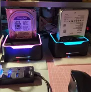 DOCKING STATION HDD 2.5/ 3.5 CON LECTOR DE SD USB 3.0 HUB MULTIFUNCTIONAL - Img 48657589