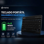 Teclado portátil por Bluetooth para tables celular laptop y demás equipos - Img 58078821