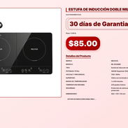 ESTUFA DE INDUCCIÓN DOBLE MILEXUS . - Img 57102134