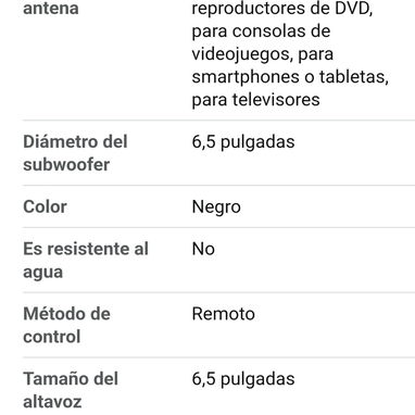 JBL Cinema SB190 Barra de Sonido con Subwoofer - 4/4