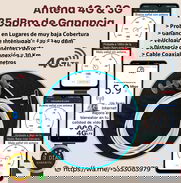 Antena 4G & 3G +35dBm de Ganancia en su calibración - Img 49450644
