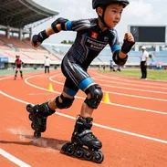 🛼 NOS FUIMOS EN PATINES 🛼 SET COMPLETO DE PATINES CASCO PROTECCIÓN CODOS Y RIDILLAS + CONOS. TLF 54833699 - Img 54780709
