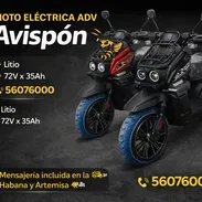 *Moto eléctrica ADV* *Avispón* Litio 72v x 35Ah - Img 55149450