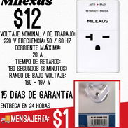 Protector de voltaje 220v Milexus - Img 54579663