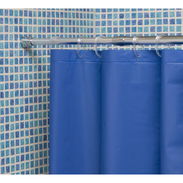 Barra de baño extensible 70-120cm. Cortinero. Aluminio brillo. - Img 51939359