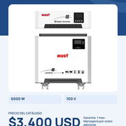 Inversor 6kw con 15kwh Must - Img 58275774