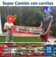 SUPER CAMIÓN CON CARRITOS. EL REGALO PERFECTO:) - Img 46060450