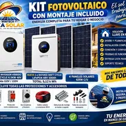 ☀️ KIT SOLAR FOTOVOLTAICO NIKA SOLAR ☀️ ✨ CONFIGURACIÓN ESTÁNDAR (4 PANELES + 1 BATERÍA) ✨ 🔌 Inversor Híbrido: * Watt C - Img 58253317