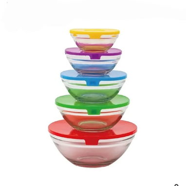 🏠 Juegos de 5 Pozuelos de Cristal - 2/3