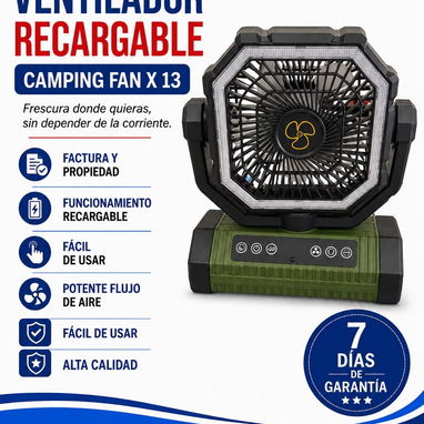 ✅️VENTILADOR RECARGABLE DIGITAL MESA MARCA FLY FANS 60USD - Img 127616282