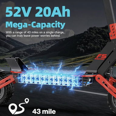 Carriola/Scooter/Patinete eléctrico 1500W 70 km autonomía - Img 127749689