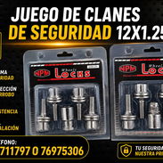 Juego De Clanes De Seguridad 12x1.25 Nuevos(5271.uno7.nueve7)+Transporte Negociable Dependiendo De La Compra - Img 57579326