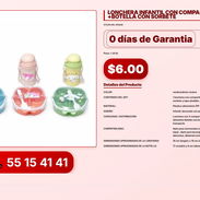 LONCHERA INFANTIL CON COMPARTIMENTOS +BOTELLA CON SORBETE VPT-0185 - Img 56216144