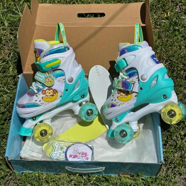 🛼 Patines Infantiles Ajustables “Monkey Roll” (Talla 27‑30) - Img 116782071