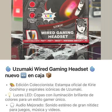 🎧 Audífonos y Cascos: AirPods, Galaxy Buds, JBL y Gamer en Caja 🎧 - 10/10