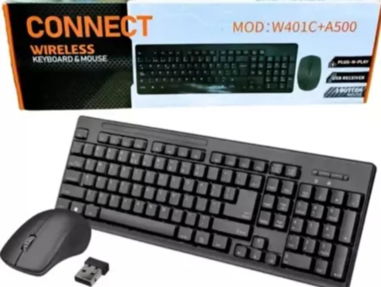 Kit inalámbrico de mouse y teclado - Img main-image-45855243