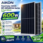 Panel solar aikon 580-600w n-type bifacial - Img 57548311
