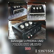 💥 Ganga 💥 Tarjeta de sonido Behringer U-PHORIA UM2 - Img 45861812