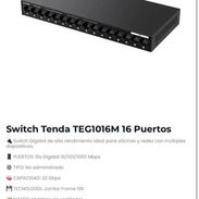 Switch Tenda TEG1016M 16 Puertos - Img 56197962