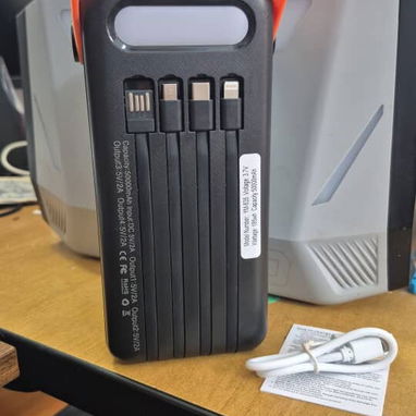 Powerbank 50000mah con carga solar y cables 55 usd - Img 127758141