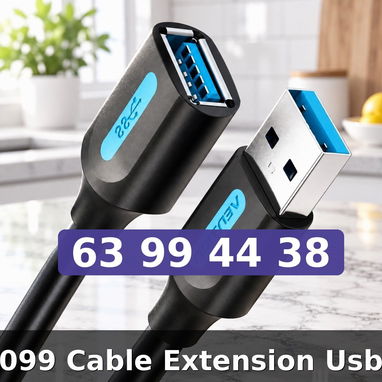 Cable Extension Usb 3.0 Vention Carga - 2/3