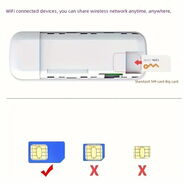 Tarjeta De Red Inalámbrica 4G Terminal  Especificaciones: Tipo de artículo: Hotspot móvil WiFi Ranura para tarjeta: Ranu - Img 45654473