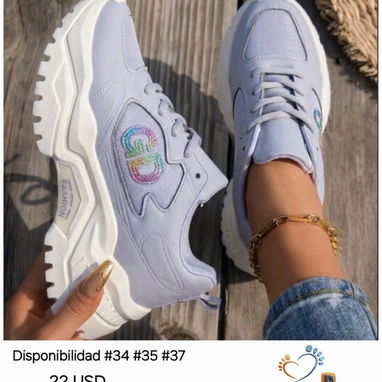 Hermosos y cómodos tenis para mujer - 3/9