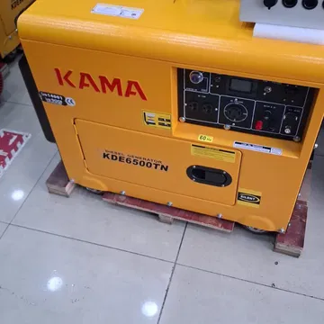 Generador KAMA KDE6500TN DIESEL CON SISTEMA DE ENCENDIDO ELECTRONICO