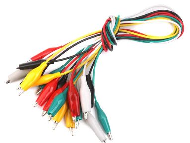 Tengo Cocodrilo Cable Alambre Clips de Dos Extremos Pinzas para Prueba con el voltímetro o multimetro 53828661 - Img 60705570