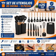 Set De Utensilios De Cocina 19 Piezas - Img 56905198
